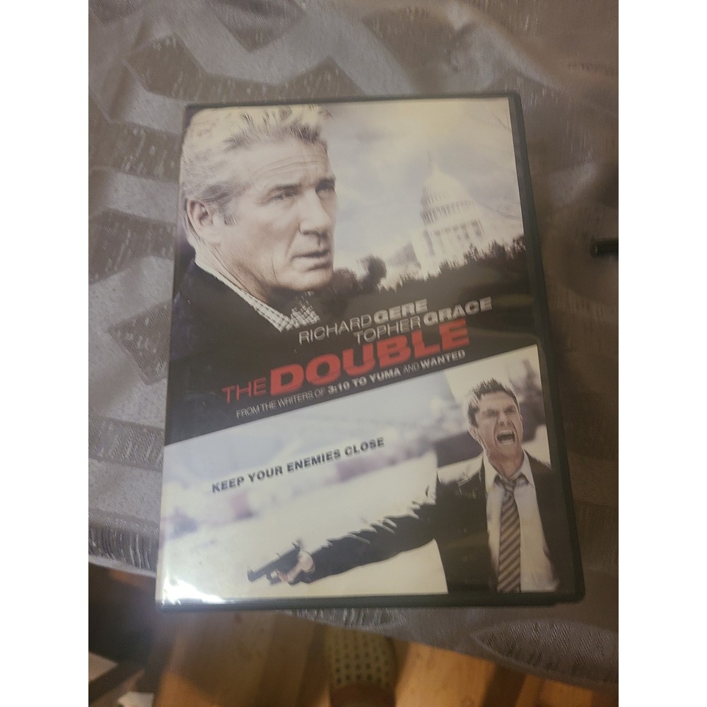 The Double DVD 2011 Richard Gere Topher Grace Action Crime Thriller Movie PG-13